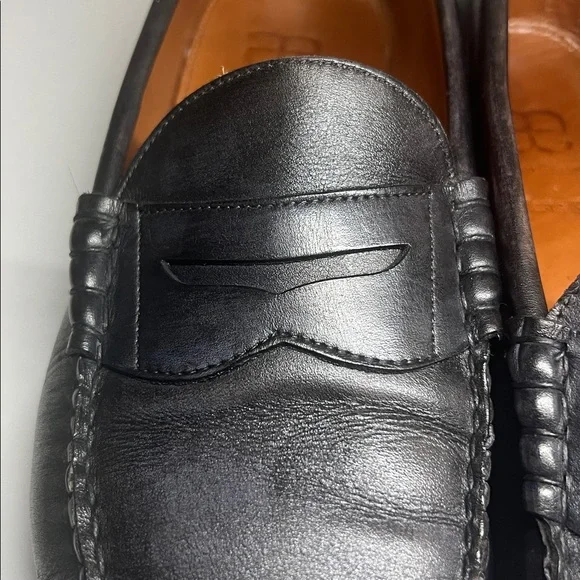 Allen Edmonds Black Men's Leather Penny Loafers Size US 12D - Picture 12 of 16